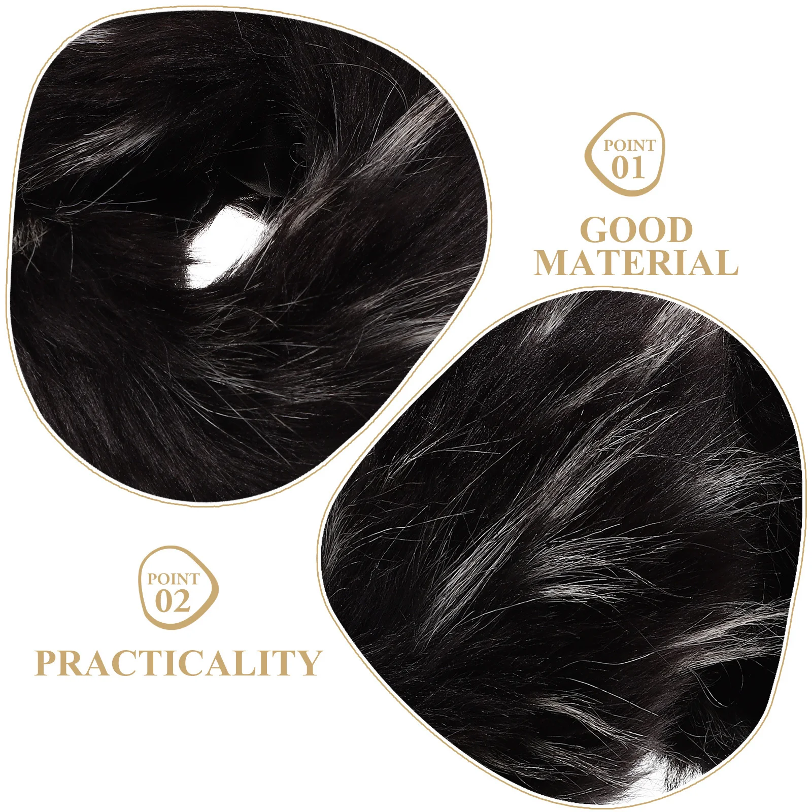 

2Pcs Warm Wrist Cuffs Winter Stylish Simple Design Maximum Comfort Flexibility Suitable Home Office Wear Wrist Cuffs