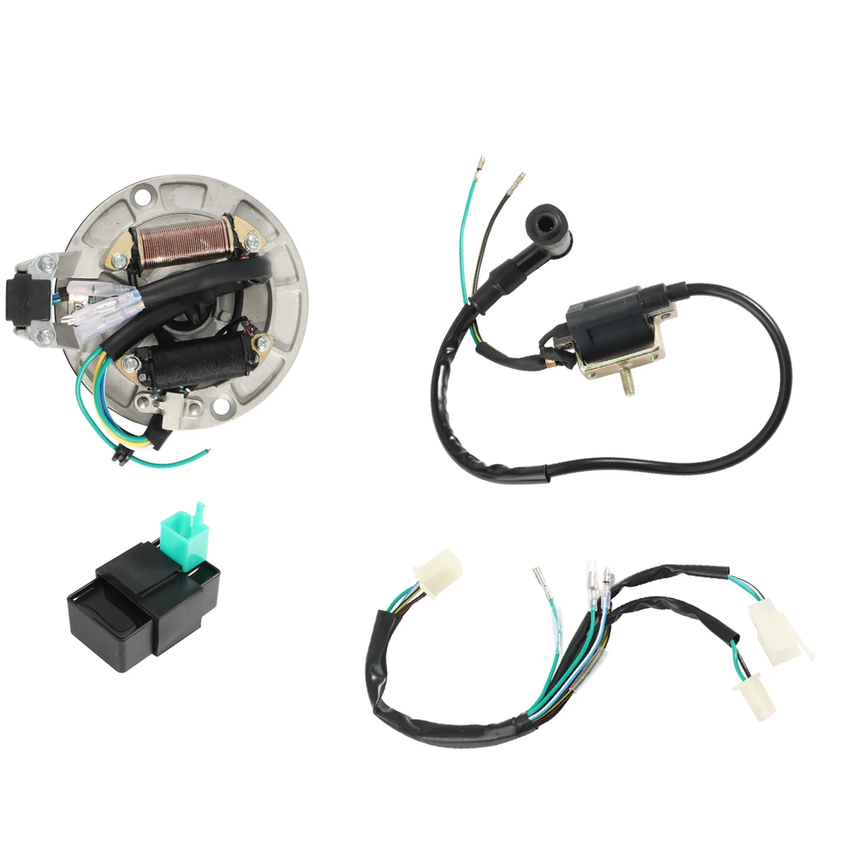 

Мотоциклетный 4-тактный жгут проводов, катушка CDI для 50-125CC, кик-стартер, грязевой пит-байк-X59A
