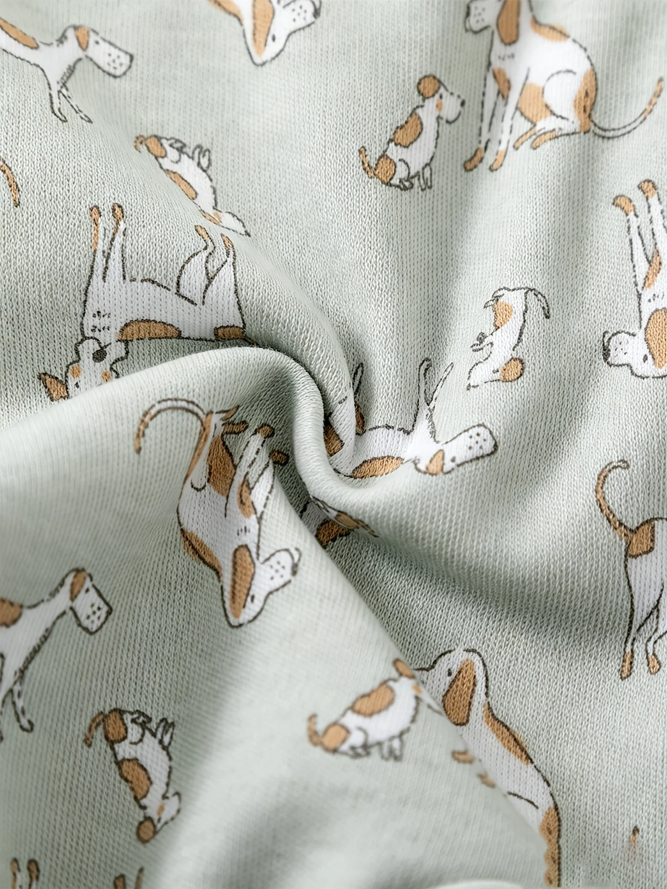 TtkaaBaby 100% Baumwolle Tier-Print Langarm-Baby-Strampler-Set mit Füßen – Neugeborenen- und Erstgeburtstagsgeschenk – Detail 9