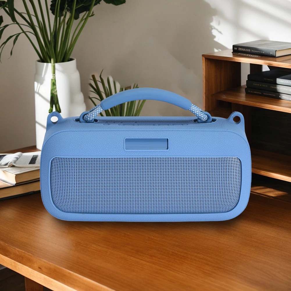 Casing Penutup Silikon Tas Pembawa Perjalanan Tahan Benturan Tas Kantong Speaker Kulit Pelindung untuk Speaker Portabel Bose SoundLink Max