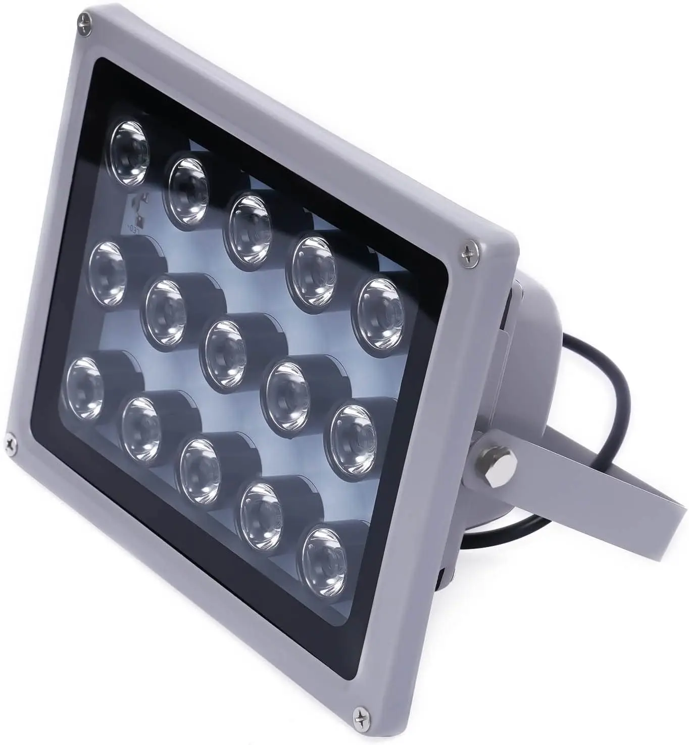 15 جهاز عرض أمان لإضاءة الأشعة تحت الحمراء بالأشعة تحت الحمراء LED للمراقبة بالفيديو للرؤية الليلية للاستخدام الداخلي والخارجي #2