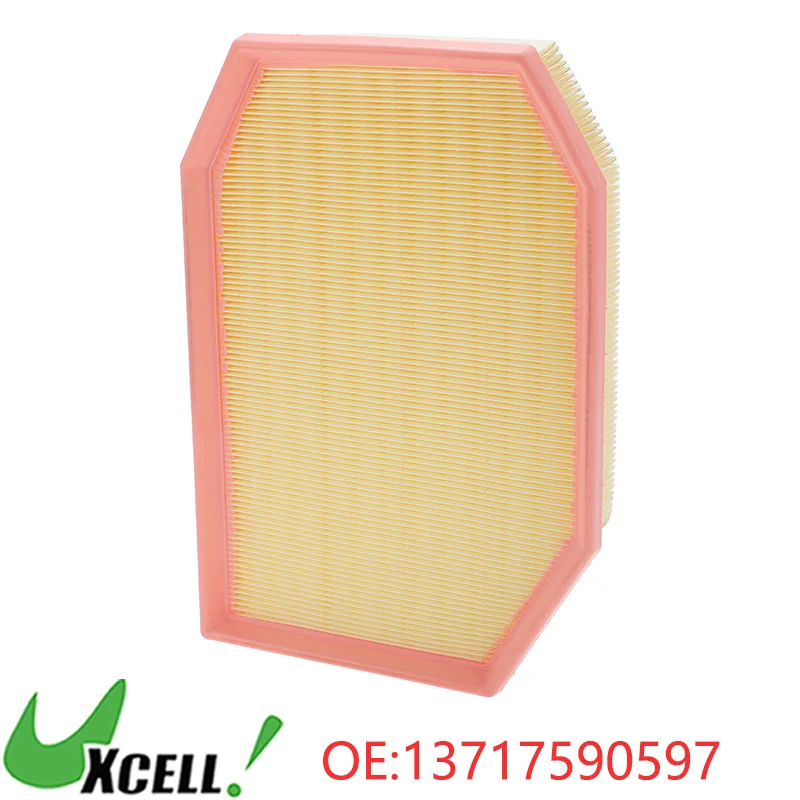 

UXCELL Car Engine Air Filter for BMW 5 Series 2009-2011 Long Life Element Filter Air Cleaner No.13717590597 1 Pcs Air Filter