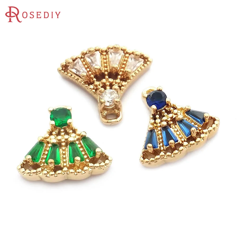 6PCS 18K Gold Color… - image