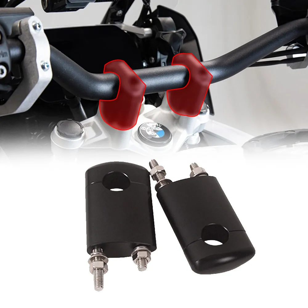 

For BMW R45 R65 R75 R80 R90 R100 Handlebar Mounts Clamp Riser 48mm Motorcycle Height Rise Adapter Accessories