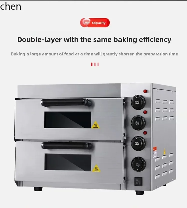 cc26 electric oven commercial household two-layer oven large capacity cake bread pia oven single layer