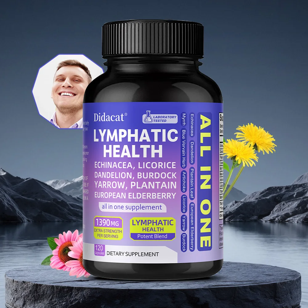 

Echinacea Supplement with Dandelion Root - Diuretic, Supports Liver Detoxification and Cleansing, Antioxidant, Boosts Immunity