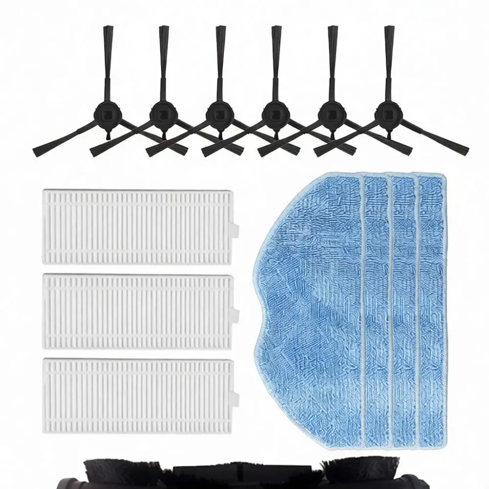 Vacuum Cleaner Spare Parts Set For 360 S8 S8Plus 2S Robot Sweeper Components Roller Brush Side Brushes Filters Mop Pads Bags