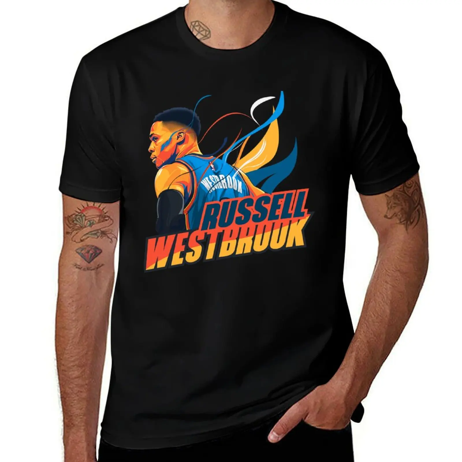 

RUSSEL WESTBROOK T-Shirt T-shirts oversize quick-drying clothes sublime tee shirts for men