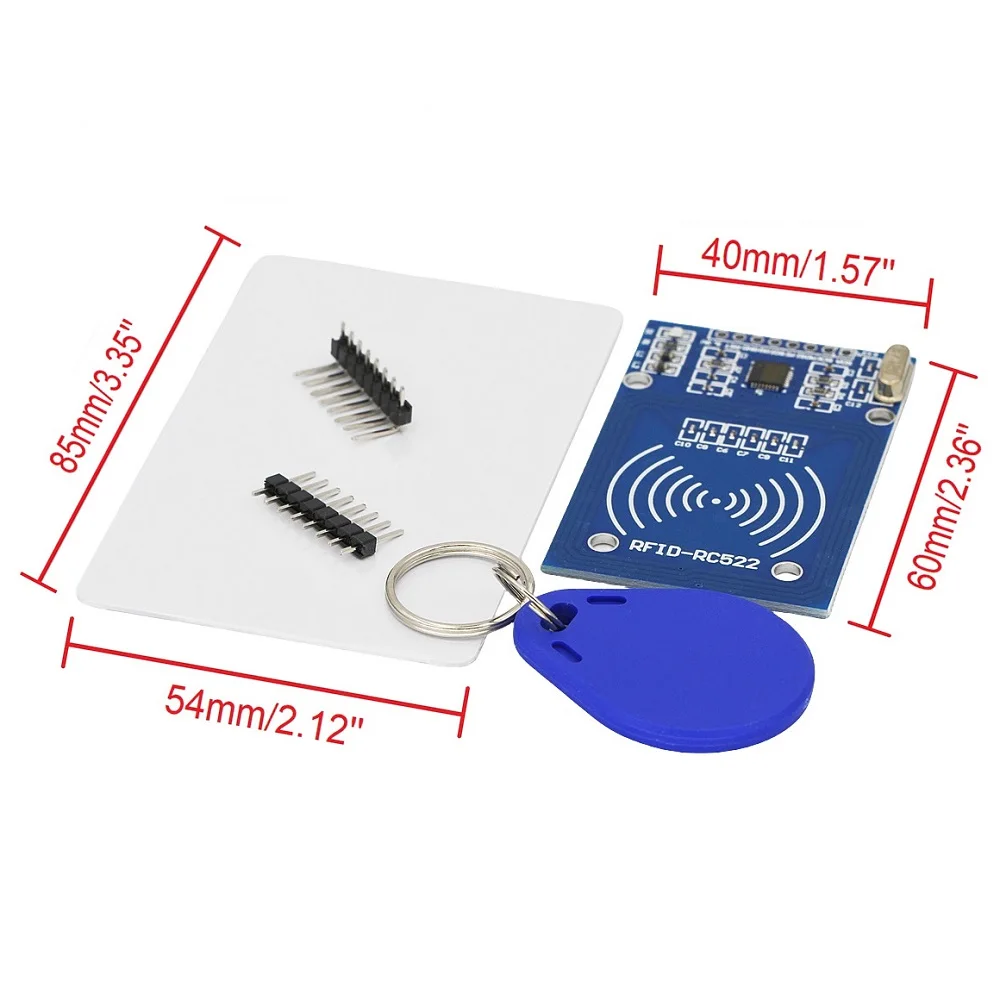 MFRC-522 RC522 Антенна RFID Kit - Mifare IC беспроводной модуль для Arduino IC KEY SPI устройство считывания записей IC карта модуль приближения