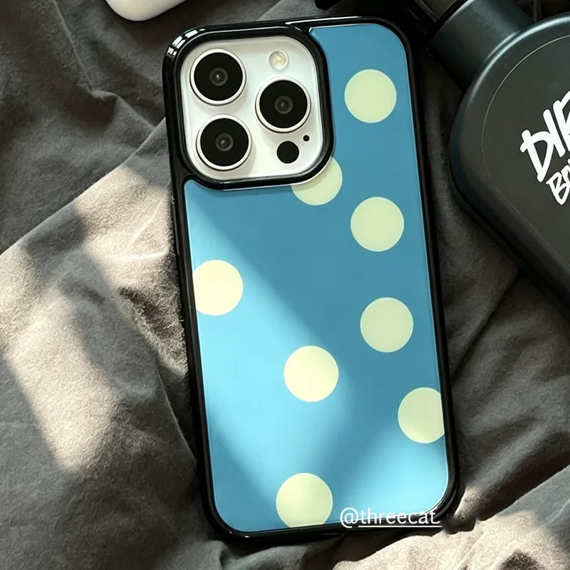 Phone Cases Girls - Nazik Kız Gölü Mavi Süt Sarısı