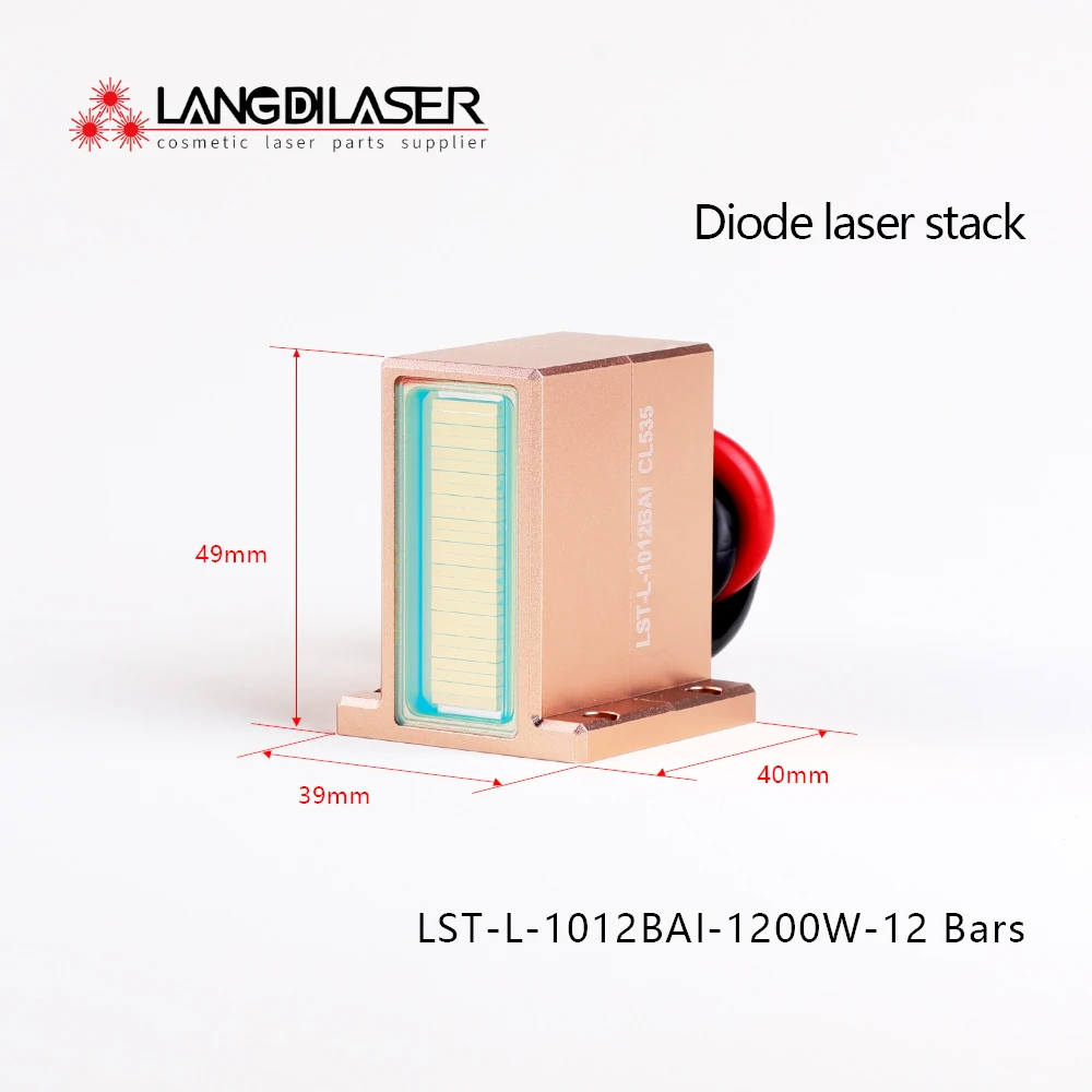 LST-L-1012BAI / 1200W-Macro-Channel-Aesthetic-Diode-Laser-Stack-For-Permanent-Hair-Removal