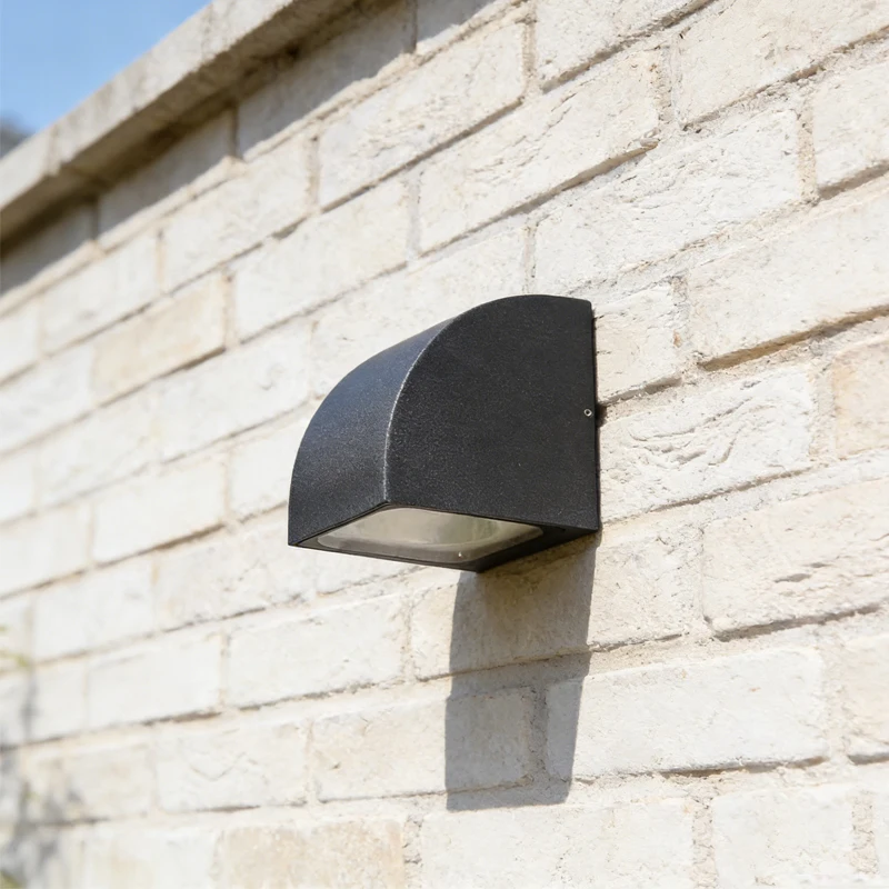 Outdoor Waterproof LED Wall Lights 3000K 2-Year Warranty for Courtyards and Balconies Aluminum Alloy