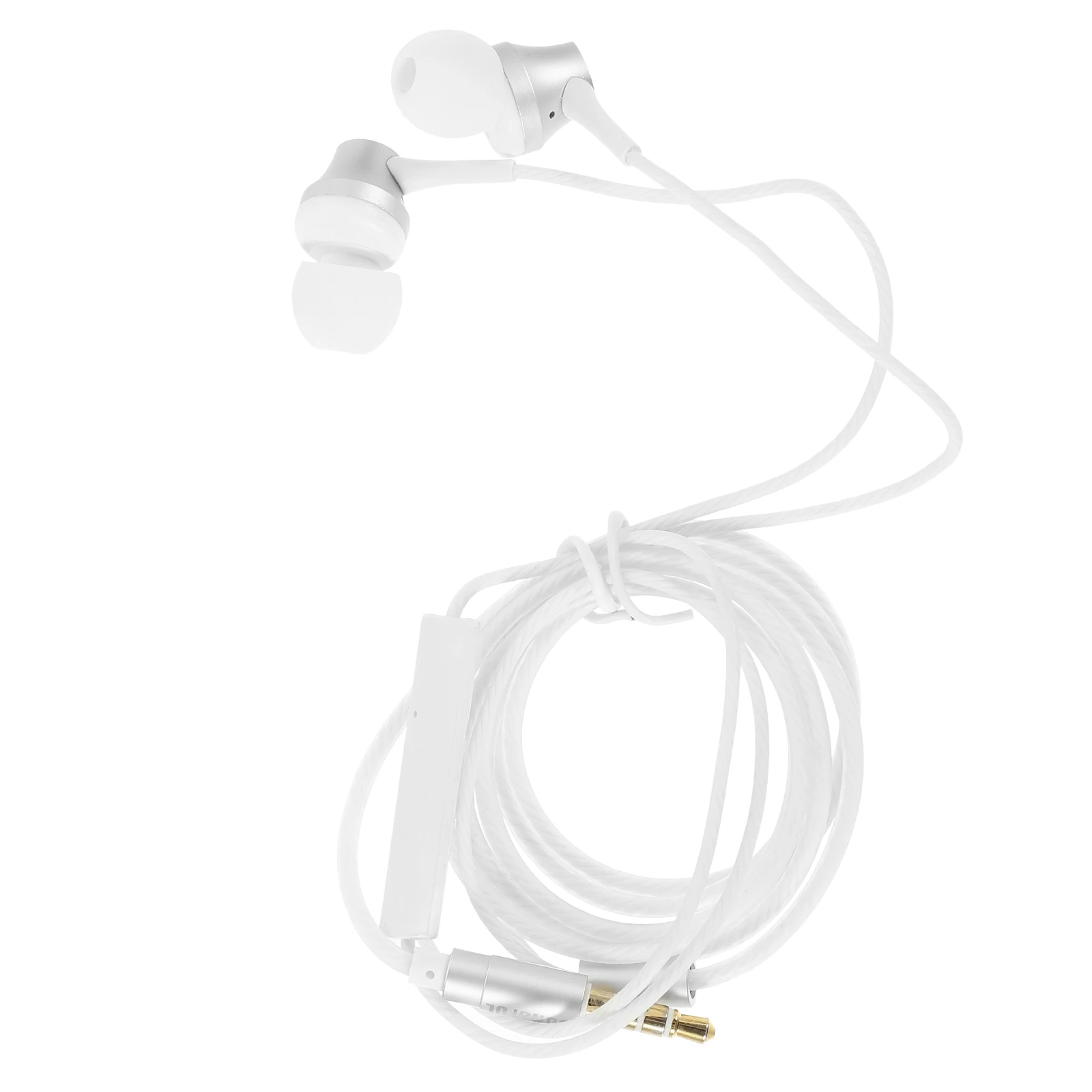 

Wired Earphones In-ear Headset Ergonomic Noise Reduction Small Earpiece 35mm Jack Laptop Compatible Powerful Bass Long Wear