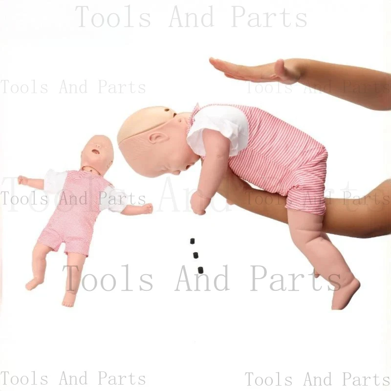 

Infant First Aid Model Choking First Aid Training Babies Doll Advanced CPR Manikin with Bag Manikin Teaching Training Model