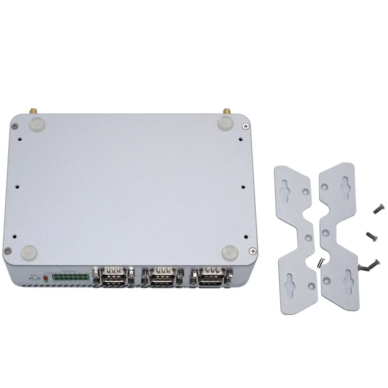 Прочный промышленный безвентиляторный мини-ПК Celeron J1900 i3 8130U 7100U 2 * Intel i225 Lans Компактный компьютер RS485 GPIO HD VGA WIFI