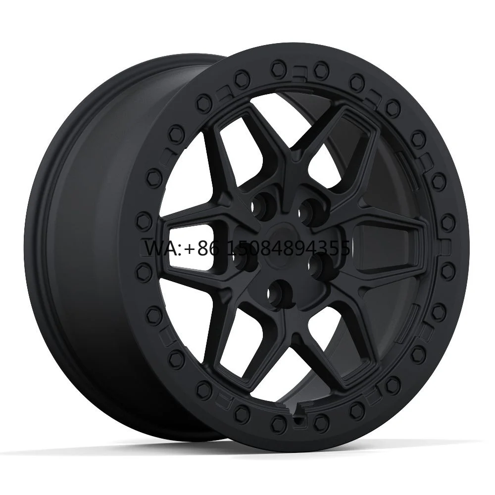 

Multi Spoke Forged Racing Wheels 19x9.5/19x10.5 Black Finish Sturdy Bolt Structure