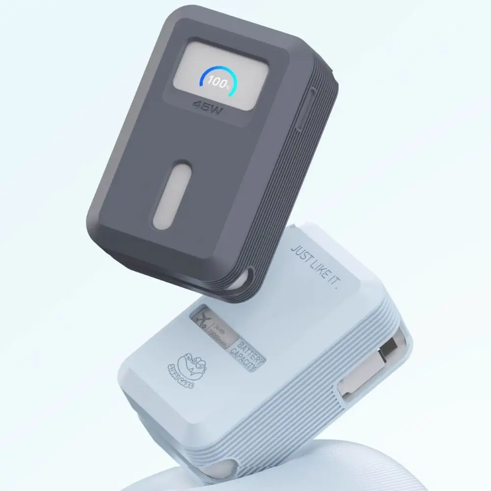 

Shockproof Silicone Case Soft Portable Protective Cover Dustproof Carrying Case for Anker S1 45W Power Bank 10000mAh Travel