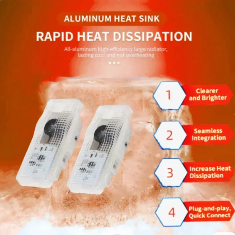 LED ترحيب شبح الظل ضوء لسيتروين C3XR HU83/VA2 شفرة CE0536 C4 C2 C5 C6 C4LCACTUS باب السيارة العارض مصابيح الملحقات #5