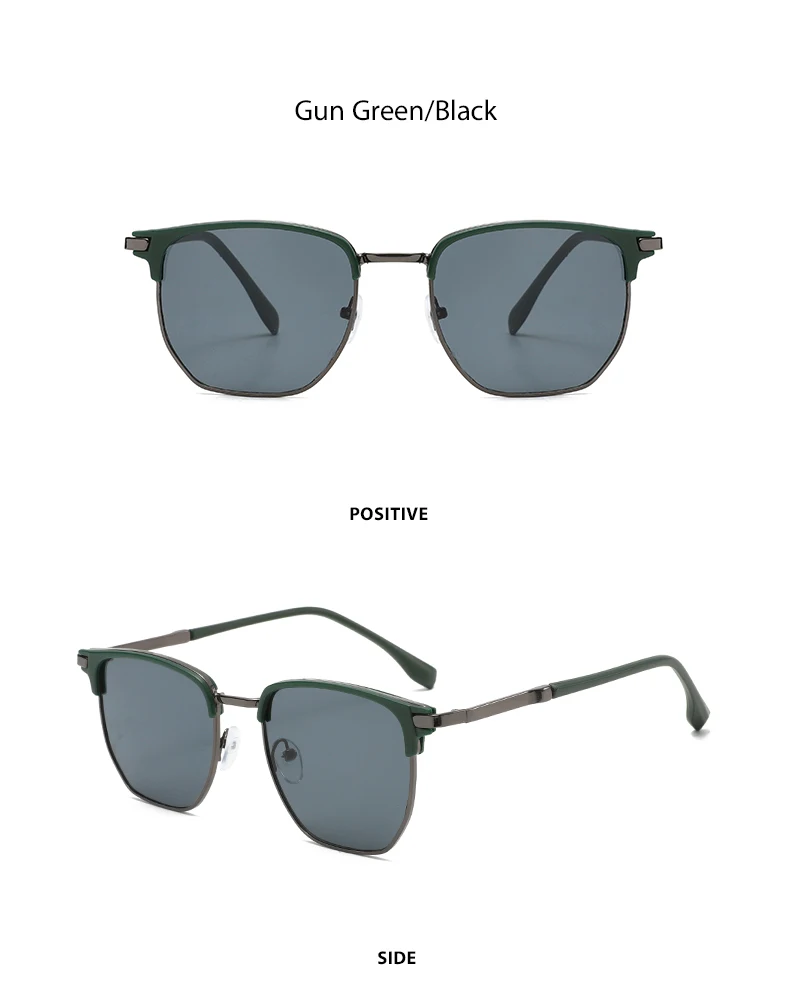 2025 neue Mann Frau Sonnenbrille Augenbraue Rahmen Brillen Mode Vielseitig Retro Hohe Qualität Sonnenbrillen Unisex UV400 Shades – Detail 7
