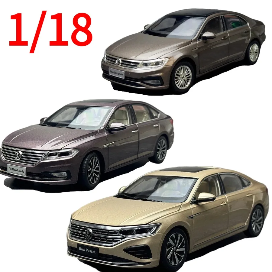 Diecast 1/18 Scale Lavida PLUS Alloy Model Car Passat Play Vehicles V W New Lamando Collectible Car Model Original Box