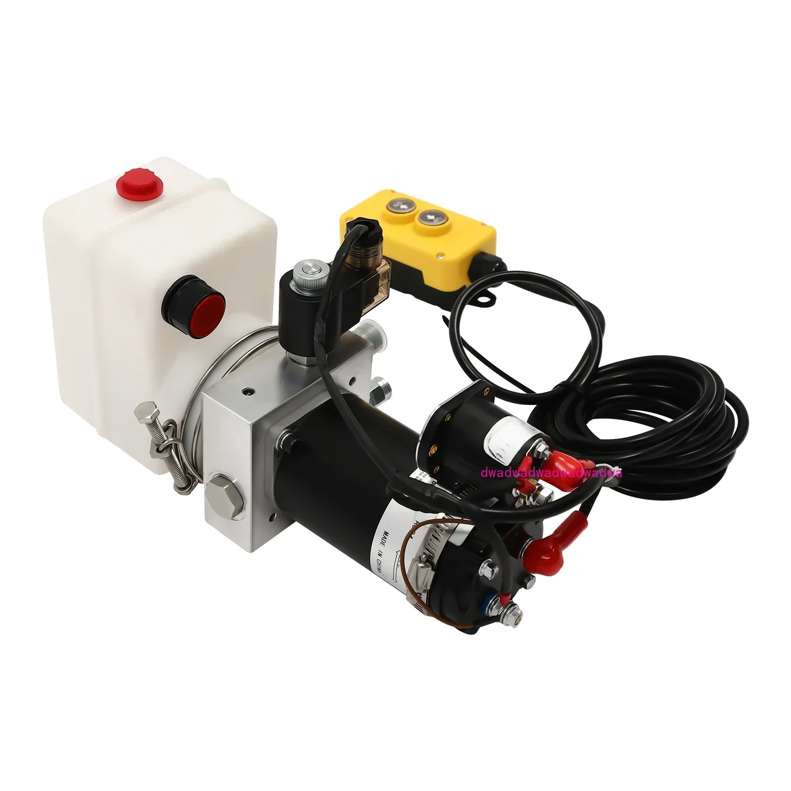 12V Hydraulic Pump Hydraulic Power Unit for Dump Truck Trailer Single Acting Pump 800W