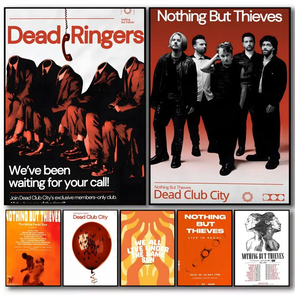 Band Nothing But Thieves Poster High-definition  poster stickers, suitable for bedroom, living room, home decoration