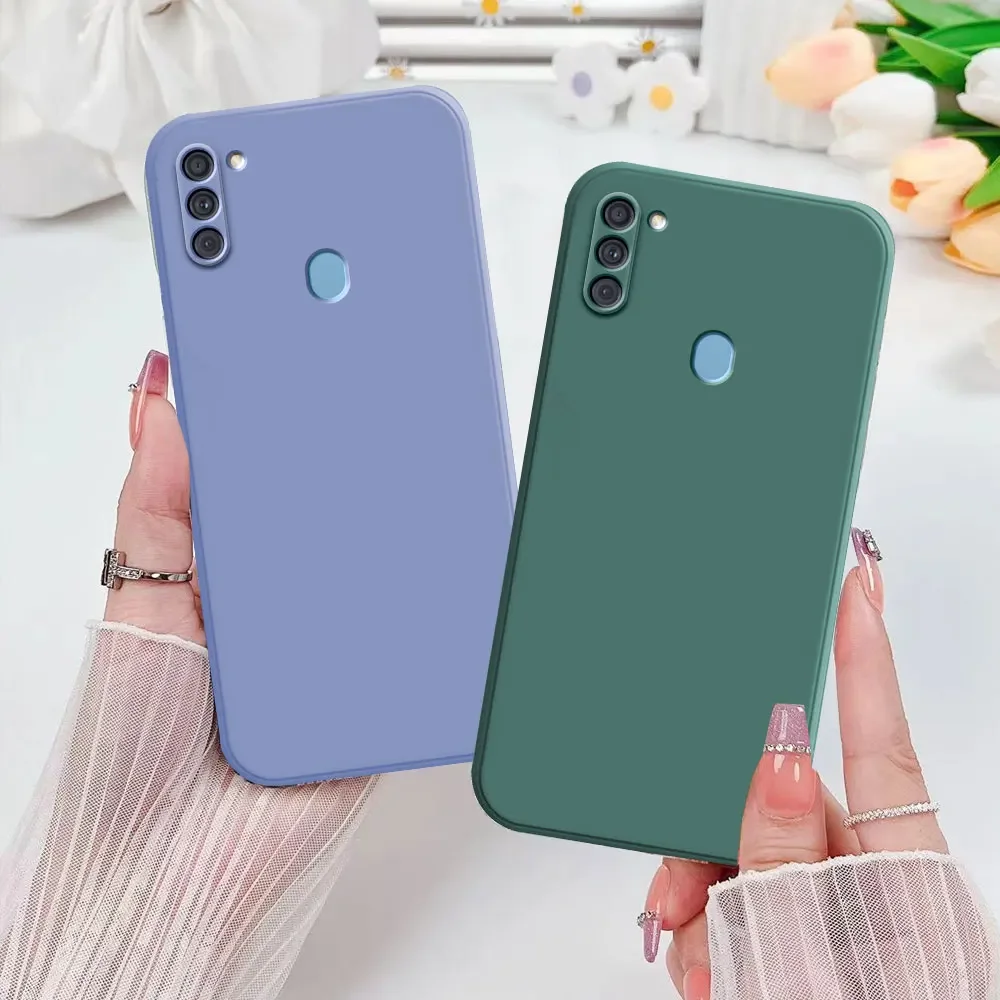 For Samsung A11 M11 Case Camera Protector Fundas Cover For Samsung Galaxy A11 Galaxy M11 Soft Shockproof Silicone Phone Case