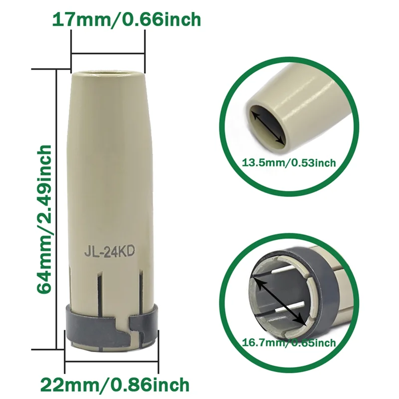 AT43-24KD طلاء Bescherming فوهة 24KD طلاء فوهة واقية فوهة موصلة طلاء حماية فوهة #6