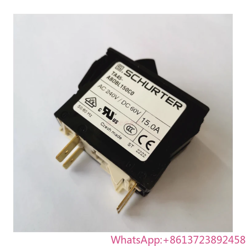 

Оригинальный автоматический выключатель SCHURTER TA45-ABTWF060C0/ABDWF060C0/ABDWF070C0/ABTWF080C0/ABDBL150C0/ABDBL160C0/ABDBL200C0