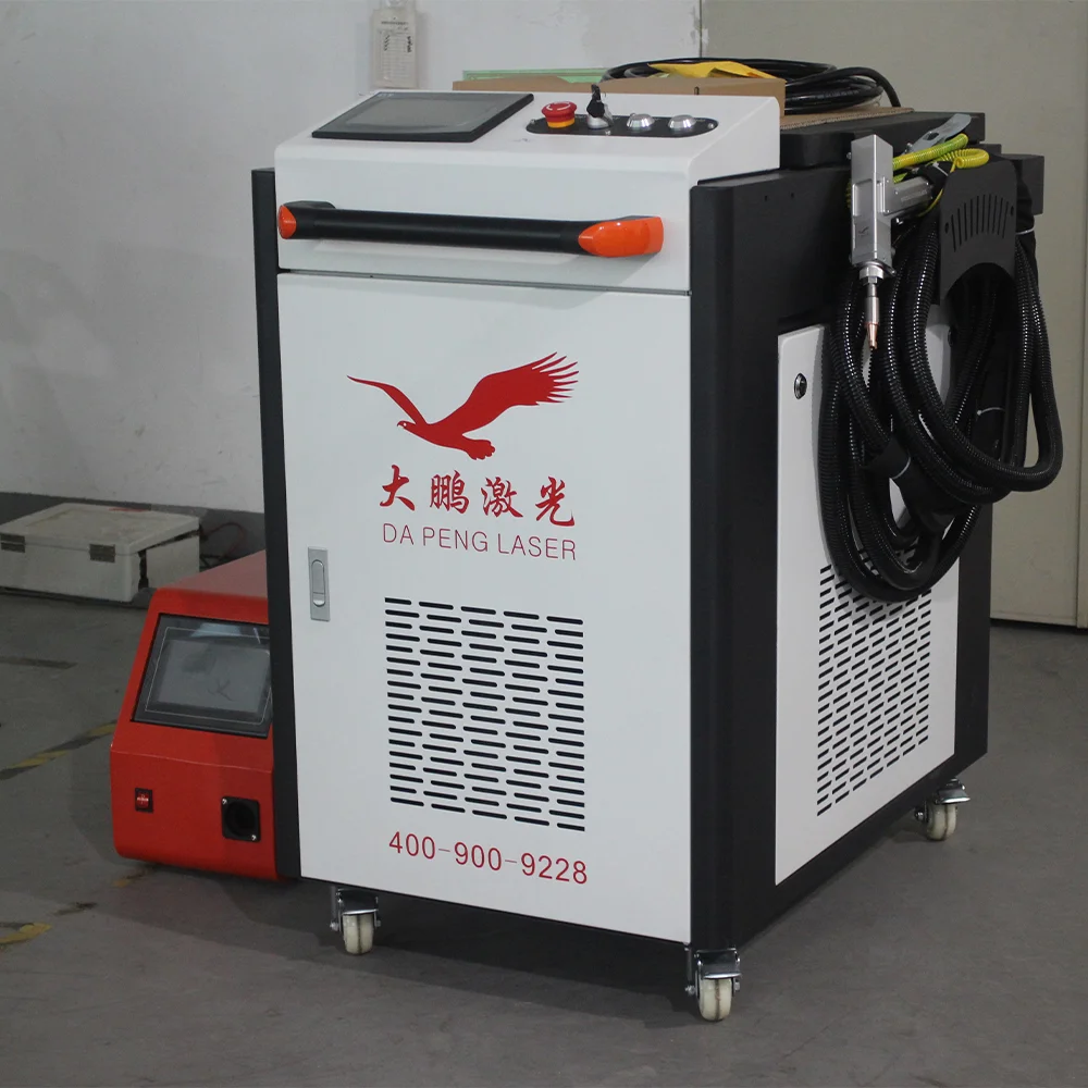 Industrial 2500W 1500W Pulsed Continuous Surface Cnc Iron Clean Automatic Rusty Raycus Handheld Remo Laser Cleaning Machine