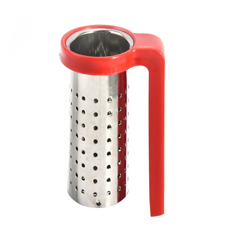 Creative Hanging On Cup Tea Strainer Cup Clamp Food Grade Stainless Steel Clip Tea Infuser With Handle