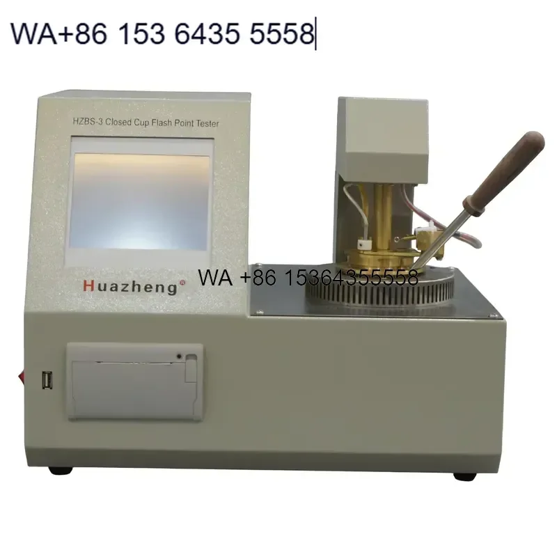 Wmwmnu for Huazheng Pensky Martens Flash Point Tester ASTM D93 Electronic Ignition Closed Cup Flash Point Instrument