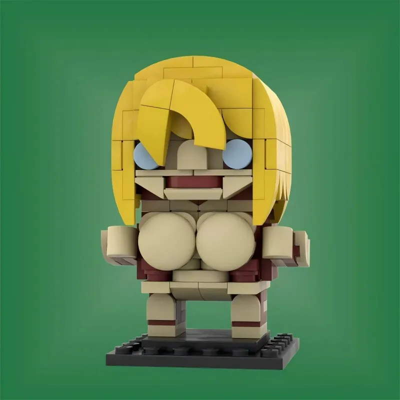 MOC Kreatives Japanisches Anime-Riesen-Kombinations-Bausteinmodell DIY Kinderpuzzle Montage-Spielzeug Geburtstagsgeschenk Dekoration – Detail 6