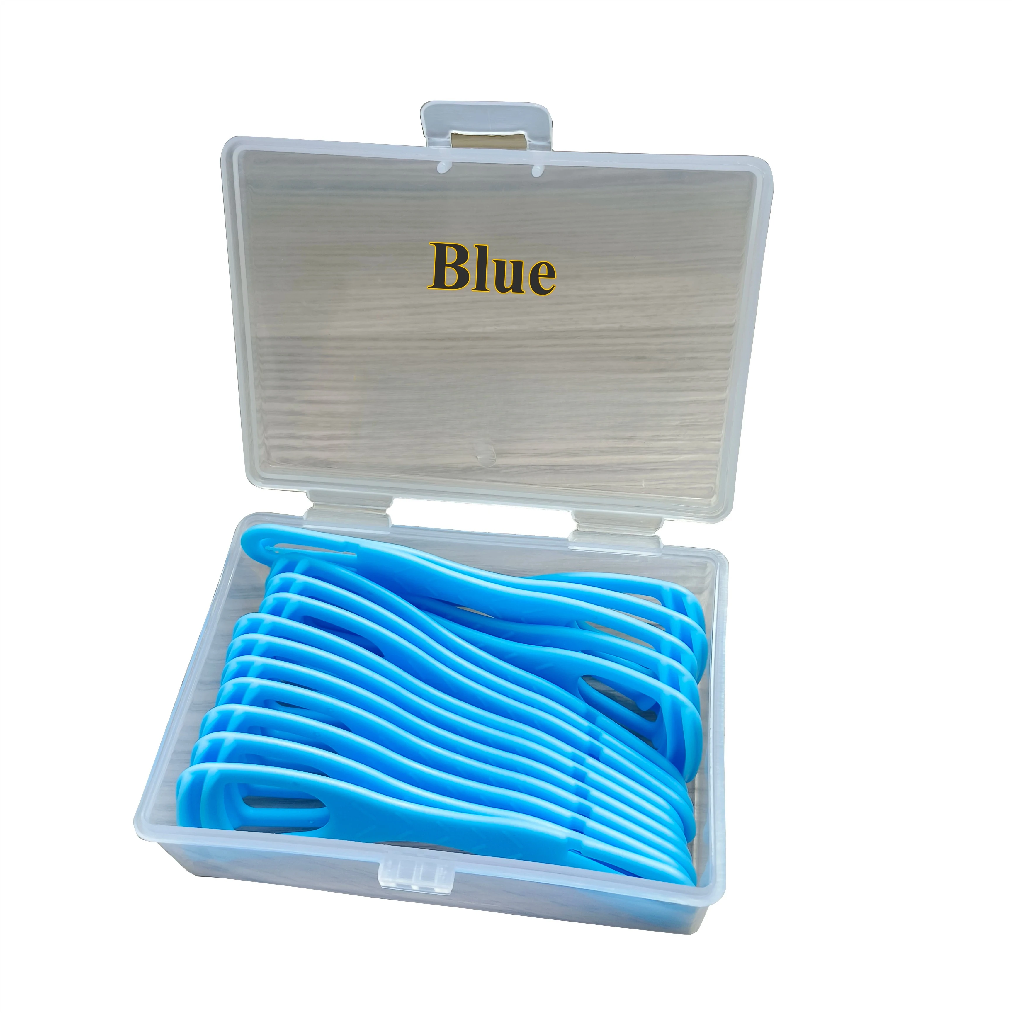 200 Pcs Tongue Scraper With Dental Picks Disposable Plastic Double Side Tongue Cleaning Travel Oral Care Hygiene BPA Free