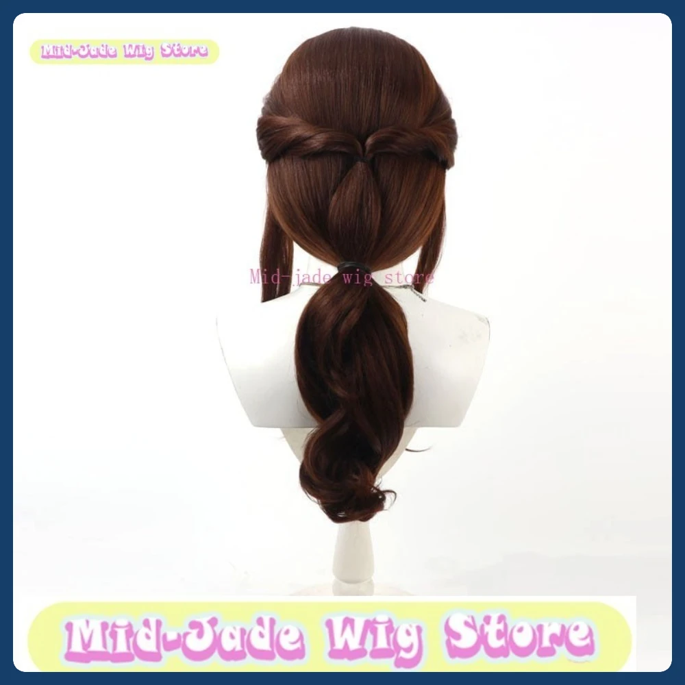 Meados de jade peruca loja rogaston menina cosplay peruca halloween rpg simulação cabelo sintético festa prop