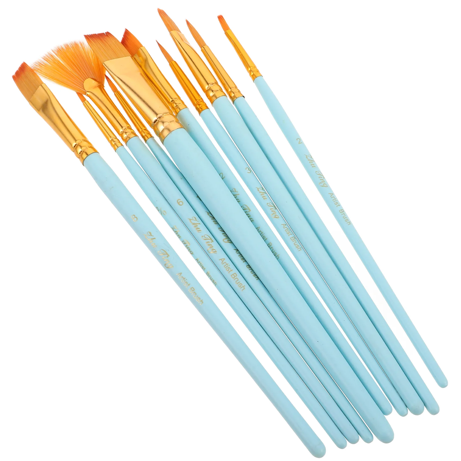 

Nylon Paintbrush Bristle Painting Simple Watercolor Paintbrushes Professional Pens Graffiti Paints