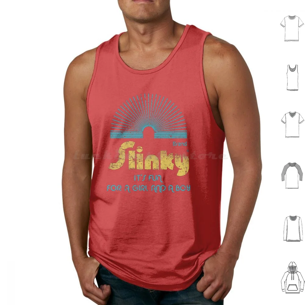 Tank Tops Print Cotton Spring Toy Vintage Juno Retro Seventies 1970s 70s Old Logo Pacone Instagood