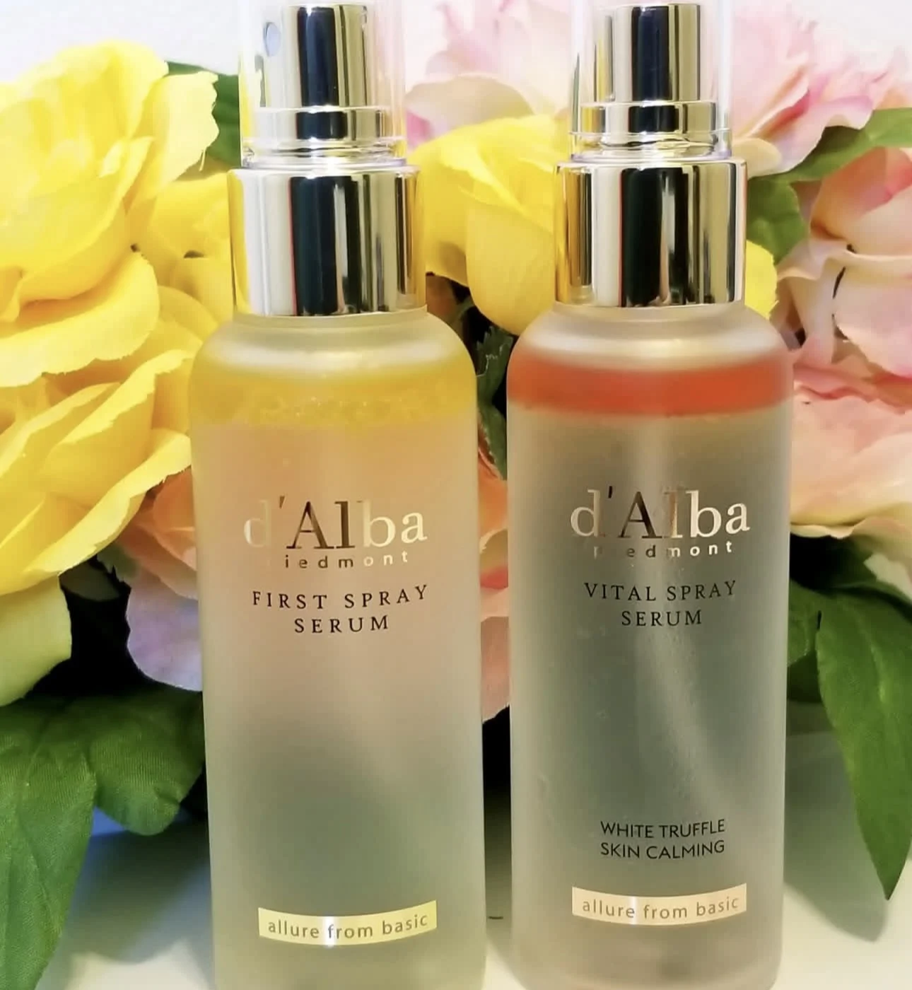 Suero calmante para la piel de trufa blanca Original, 100ml, Spray ligero y nutritivo, tono hacia arriba D'Alba, primer Spray Vital, esencia para el rostro