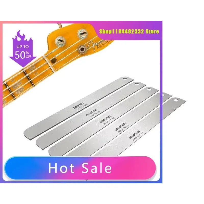 

High-Precision Bass Nut Slotting File - String Distance Adjustment Tool for Piano Making And Guitar Repair