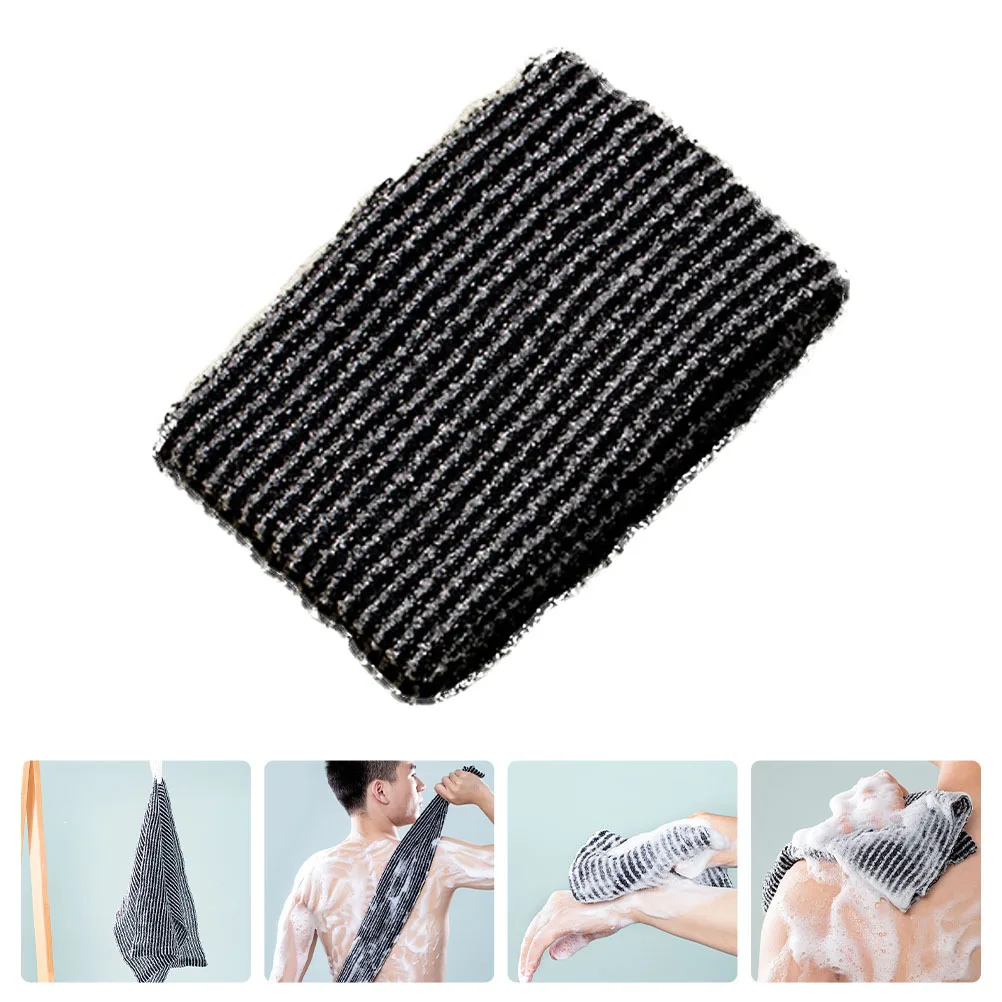 

Exfoliating Back Scrubber Bath Towel Long Shower Strap Deep Clean Body Massage Washcloth for Men Women Exfoliating Back Scrubber