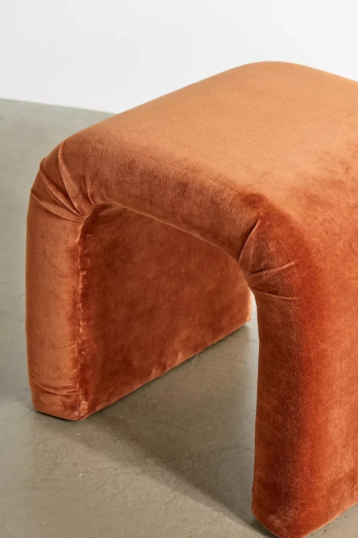 Turin Tile Modern Pouf Chair Makeup Chair Stylish Design Stool