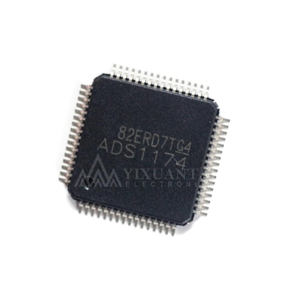 

1pcs ADS1174IPAPR Marking: ADS1174 IC ADC 16BIT 10K/52K 64TQFP-EP QFP QFP64 HTQFP64 100% Origubal NEW