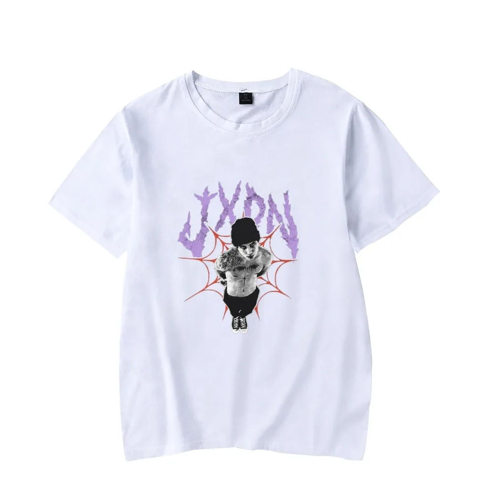 Jxdn merch tshirt jaden hossler crewneck manga curta camiseta feminina masculina 90s mídia social estrela unisex roupas jovens