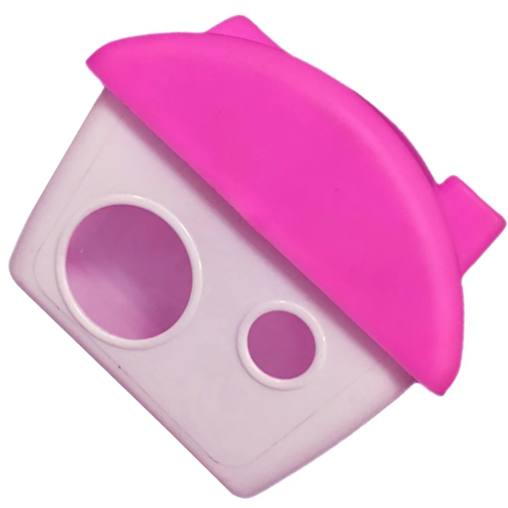

Pink Hamster Houses Hideout Guinea Pig Hut Chinchilla Toys Rat Cage Home Pet Accessories House Small Size