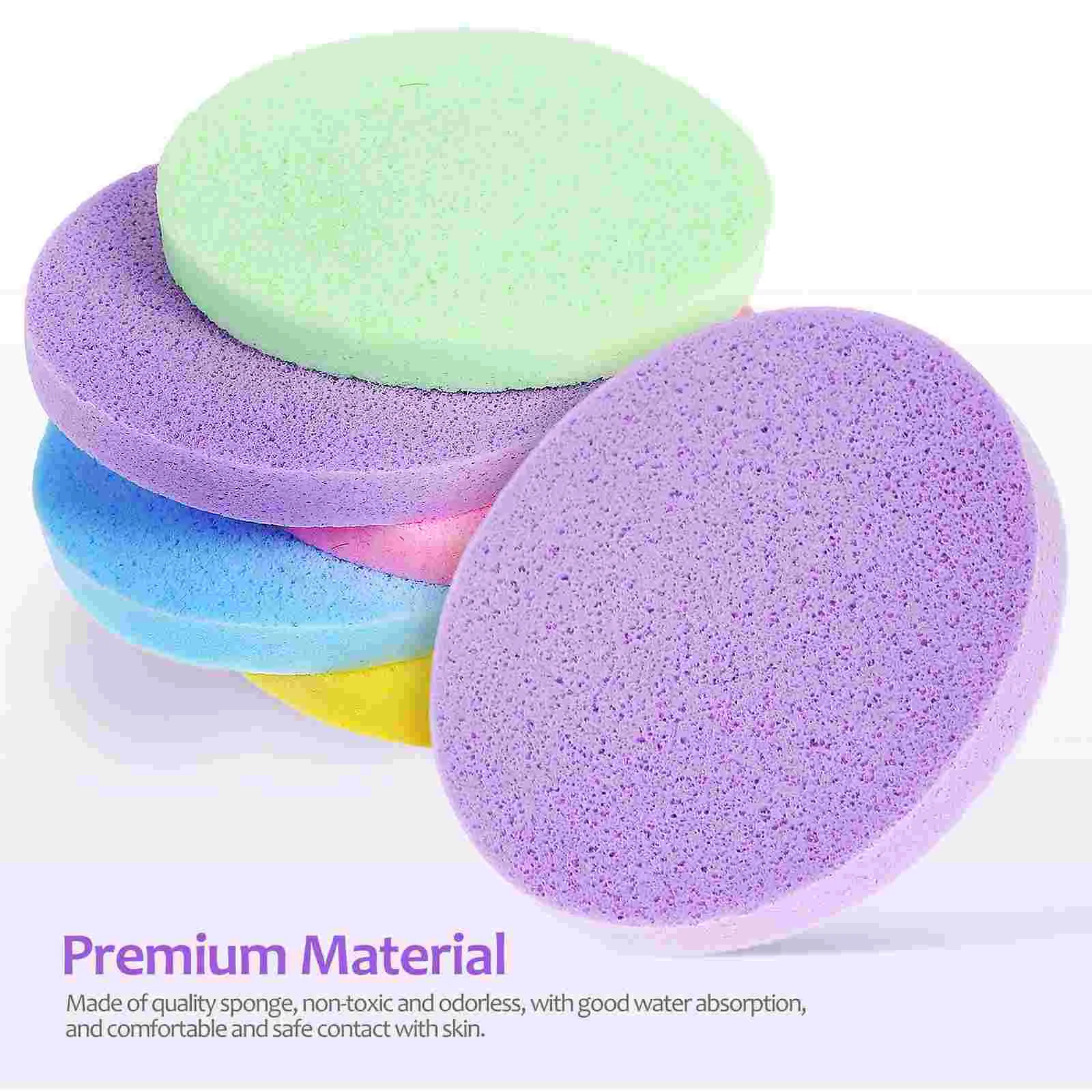 

120 Pcs Facial Sponge for Daily Use Sponges Cleansing Friends Makeup Supplies Face Wash Pack