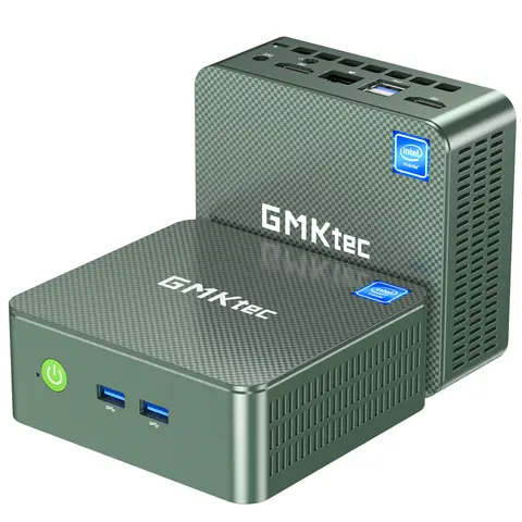 GMKtec-Mini PC G3 Intel Alder Lake N100, Windows 11 Pro, 8/16GB, DDR4, 256/512GB, PCIe, M.2, SSD, WiFi 6, BT5.2, ordenador de escritorio