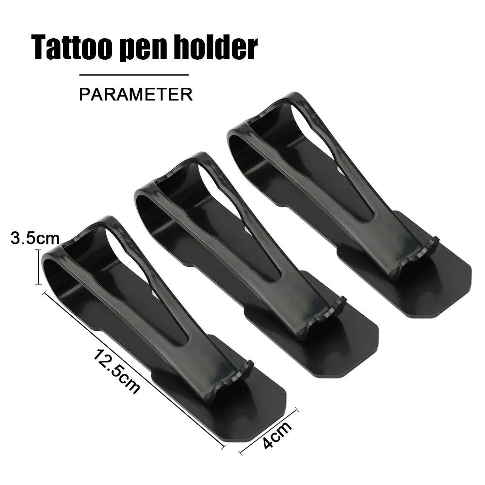 Coloring Acrylic Tattoo Machine Pen Holder Permanent Makeup Machine Accessory Organizer Display Bracket Stand Tray Support Frame