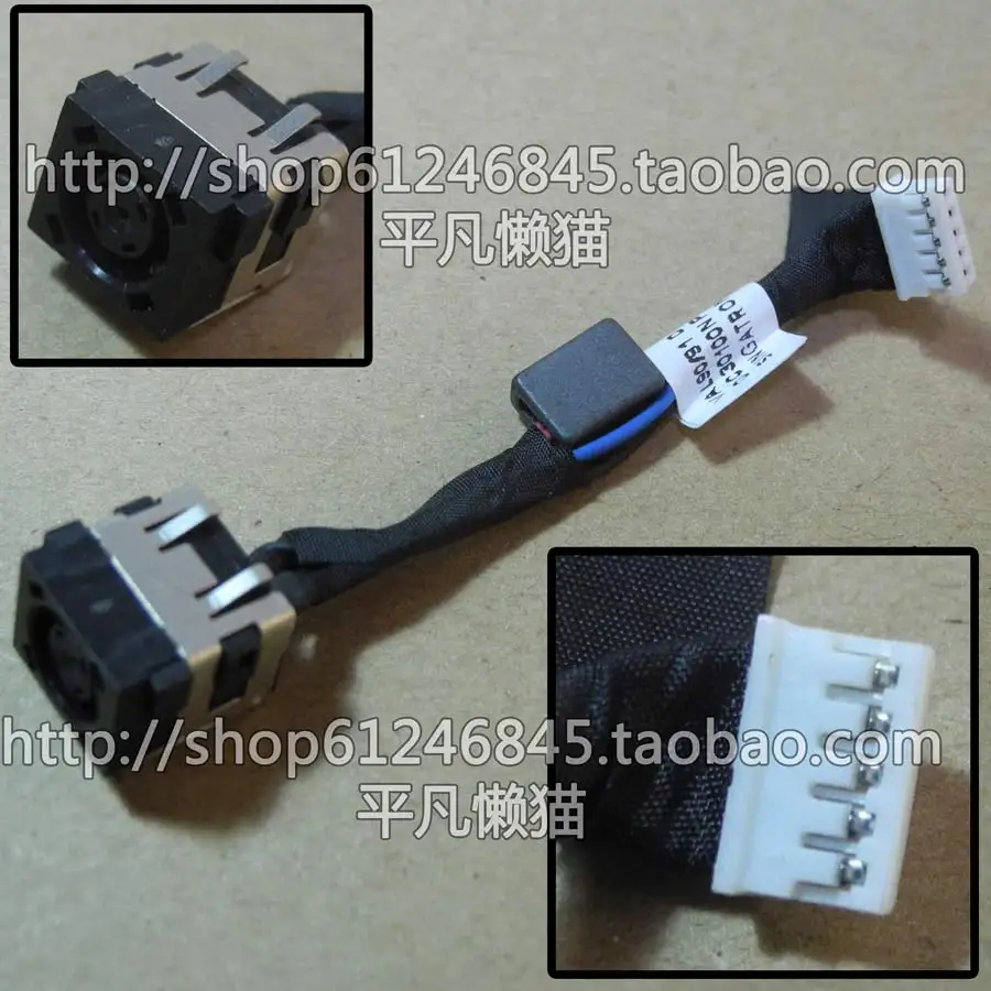 Gratis ongkir สำหรับ Dell Latitude E6440 P38g Power Interface 0hh3j4เพาเวอร์