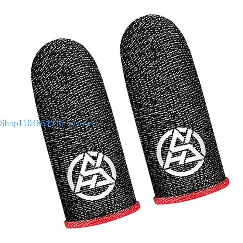 652F Ventilated Ergonomic Conductive Gaming Finger Protectors Sweat Resistant Surfaces Enhances Mobile Esports Responsiveness