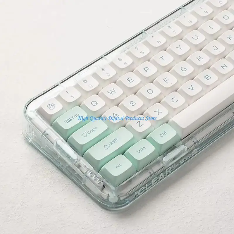 U2je Mint Green Thema 137 XDA Profiel PBT KeyCap Set voor gaming en kantoor
